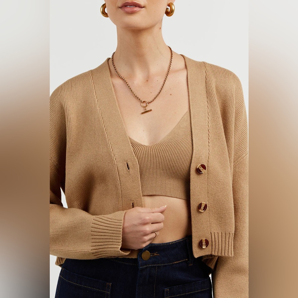 DISSH Mercedes Cardigan & Bralette Set Sz Med